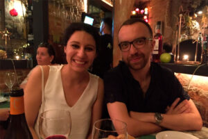 El idioma nos unió por casualidad